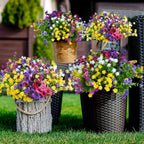 ⏳LAST DAY SPECIAL PRICE: ￡5.99!!🌺UV Resistant Colorful Artificial Flower💖