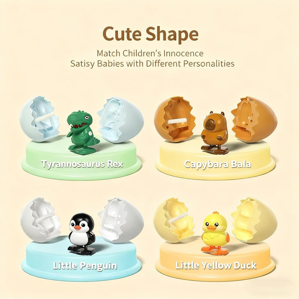 🎁2026 Easter's Latest Gift: Wind-Up Animal Hatching Surprise Egg 🐣