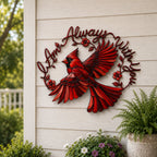 🐦Cardinal Wall Art - I Am Always With You❤️