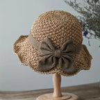 🌷Special Price Only ￡10.99!!🌷Elegant Woven Straw Sun Hat with Bow
