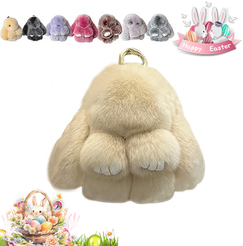 ⏳LAST DAY SPECIAL PRICE: ￡8.99!!🐰Handmade Soft Bunny PomPom Charms