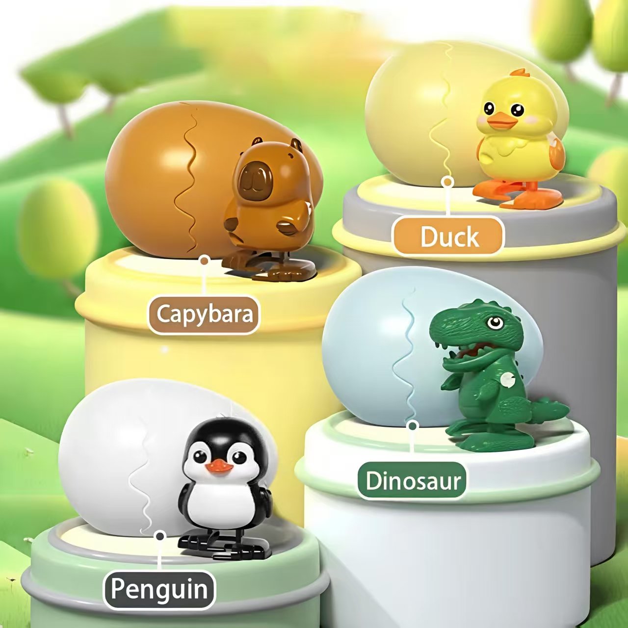 🎁2026 Easter's Latest Gift: Wind-Up Animal Hatching Surprise Egg 🐣
