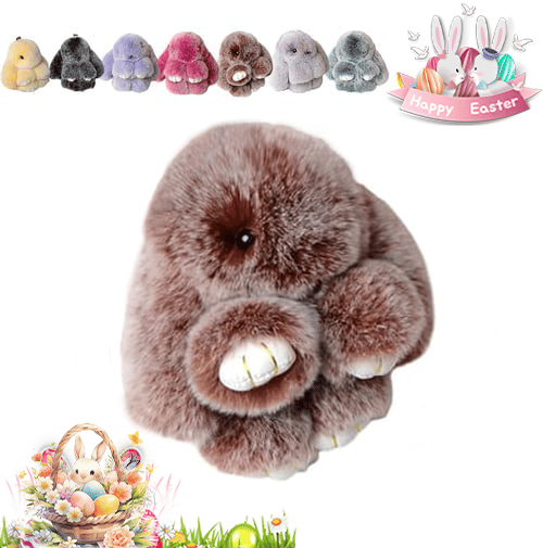 ⏳LAST DAY SPECIAL PRICE: ￡8.99!!🐰Handmade Soft Bunny PomPom Charms