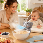 🐘 Elegant Collectible Elephant Clip-On Mini Fan | Baby Food Cooling Holiday Practical Gift