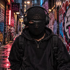 🖤 Ninja Knit Balaclava | Dark Streetwear Alternative Headwear