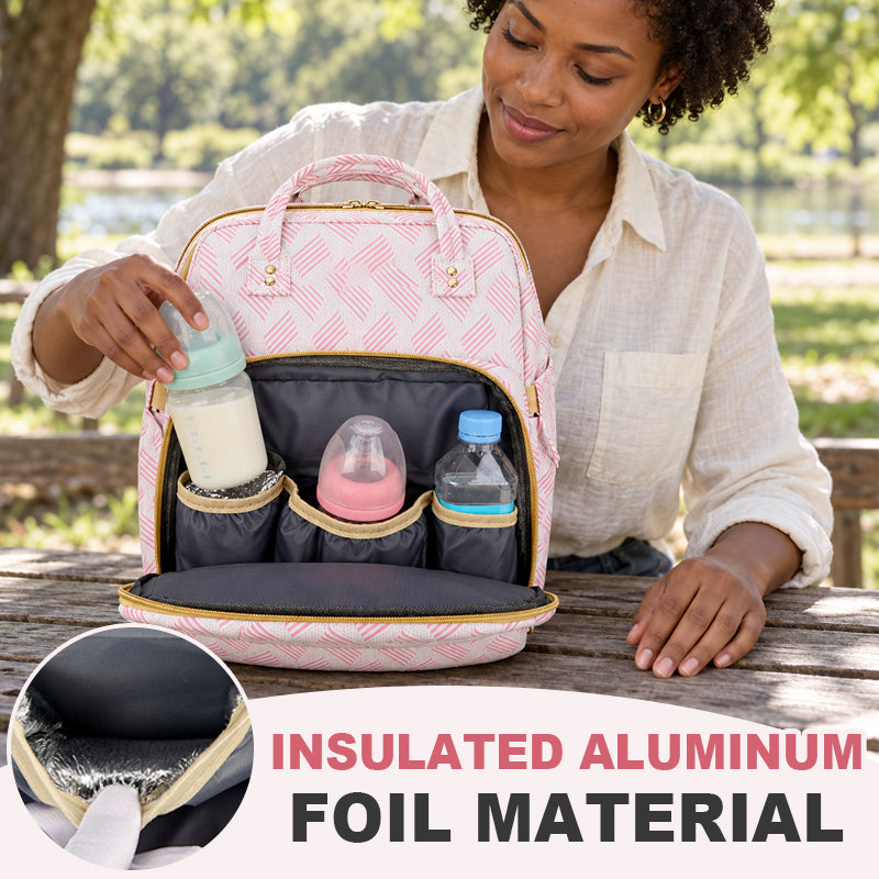 👶 Foldable Baby Station Diaper Backpack | On-the-Go Parent Essential