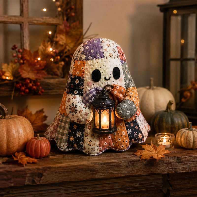 👻🧵 DIY Patchwork Ghost Doll