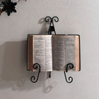 Vintage English Wall-Mounted Book Stand