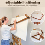 🎨 Canvas Support Stick – Adjustable Hand‑Rest Tool For Steady Detail Painting