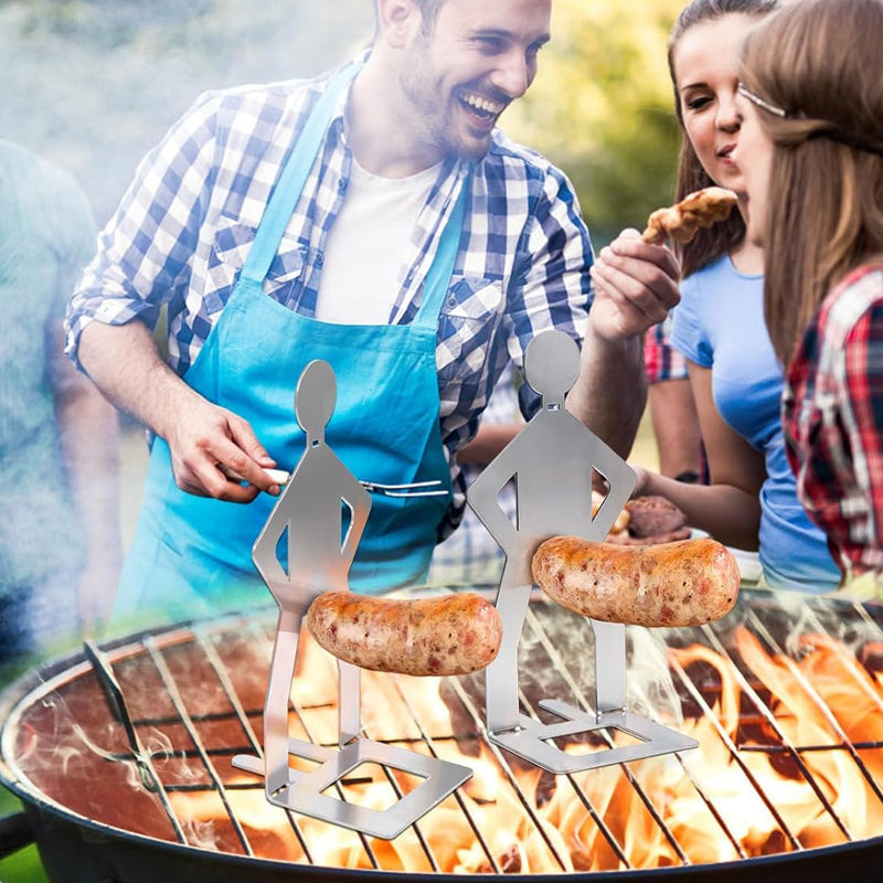 🔥Outdoor Human-Shaped Sausage Grill🤣🤣