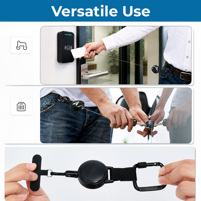 🛡️ Retractable Anti‑Theft Phone Tether – Keep Your Device Secure On‑the‑Go