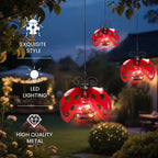 🐞Ladybug Solar Garden Hanging Light