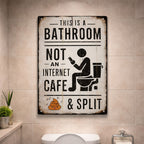 🚽 Dies ist eine Toilette, kein Internetcafé