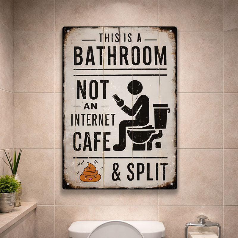 🚽 This Is a Bathroom, Not an Internet Café