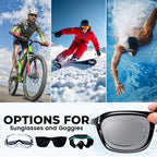 👓 Stick-On Reading & Nearsighted Lens Inserts with Case