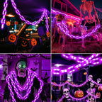 🎃 Halloween LED Chain Light String – Spooky Outdoor Garden Atmosphere Decor