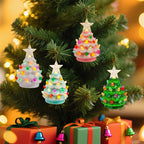 🎄Christmas Set of 4 Mini Nostalgic Tree Ornaments with Gift Bags