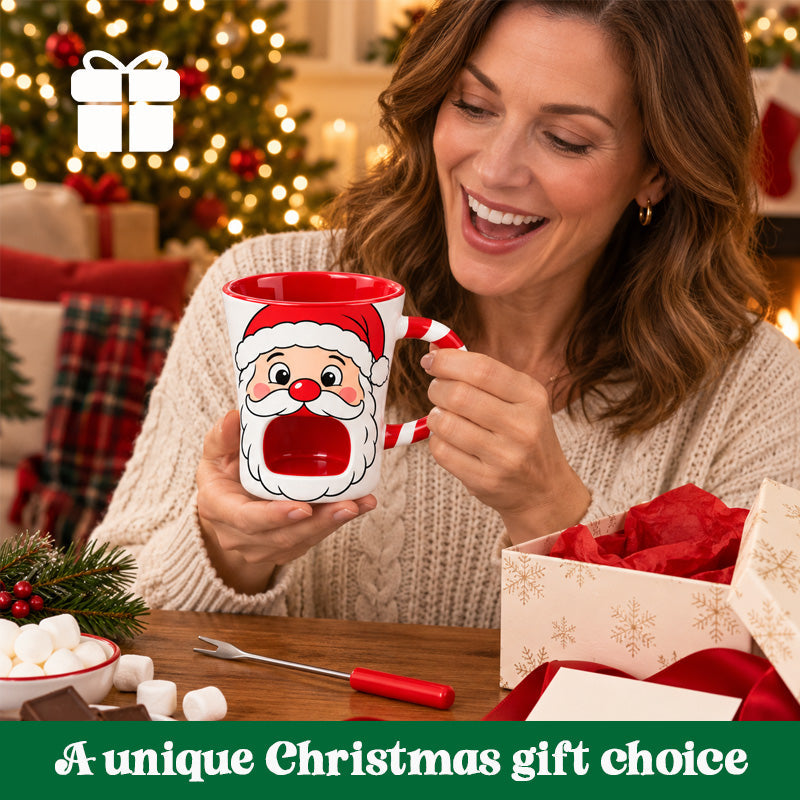 🍫 Christmas Chocolate Fondue Mug