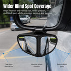 🚗 360° Blind Spot Wide-Angle Rearview Mirror