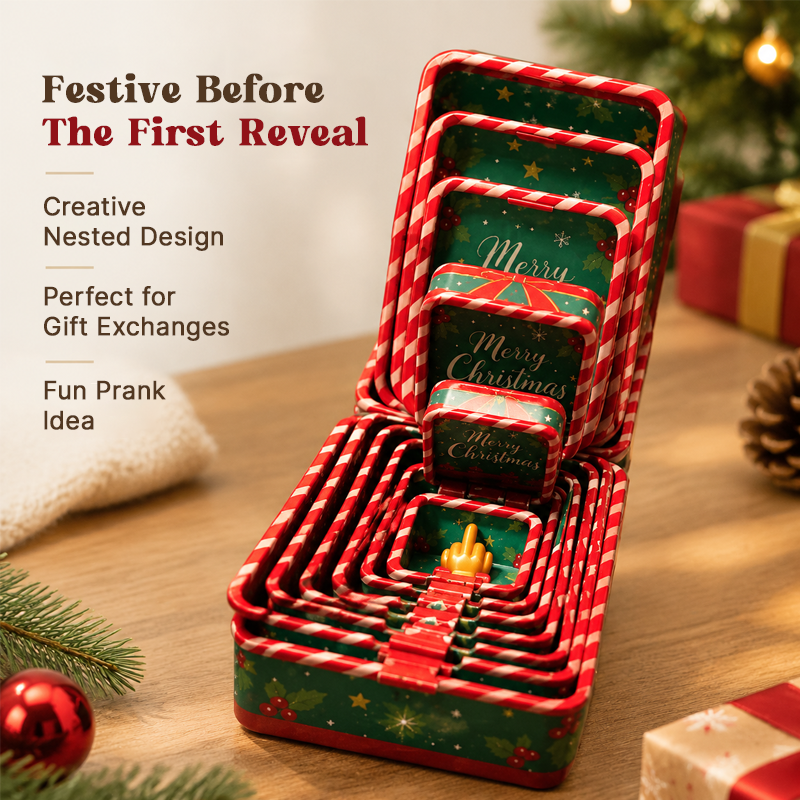 🎄 Funny Christmas Nesting Boxes – Epic Slow Reveal Gift Game!