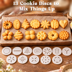 🍪 2-in-1 Cookie Press & Piping Set | Baking Party Vibe