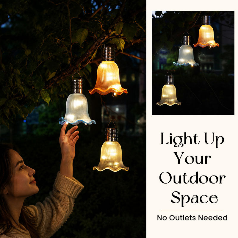 🌷Solar Tulip Outdoor String Lights