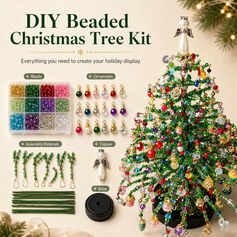 🎄✨DIY Beaded Christmas Tree Kit
