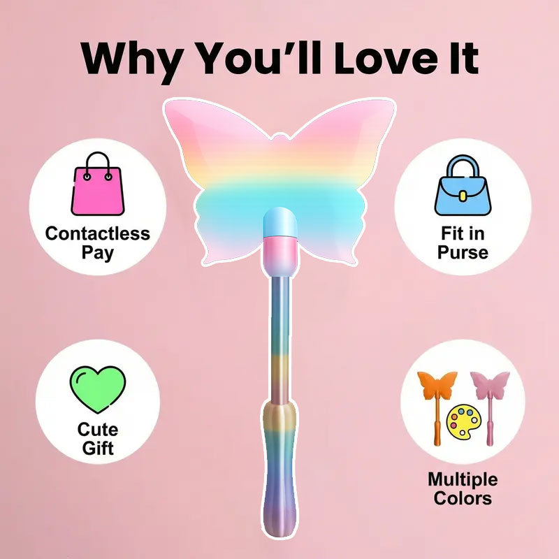 🌈Magic Wand Tap-to-Pay Card Holder: Spark Joy in Every Transaction