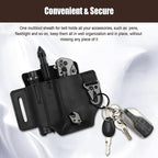 🛠️ Genuine Leather EDC Tool Waist Pouch, Outdoor Utility Belt Bag