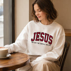 Christian Sweatshirt JE Hoodie Faith Sweatshirt - The Way, The Truth & The Life✝️