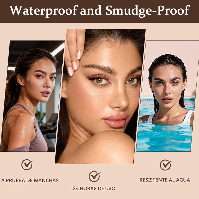 ✨ Elegant Collectible Long-Lasting Liquid Eyebrow Pen, Waterproof Defined Brow Makeup Holiday Gift for Her