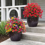 🌸LIMITED TIME SALE 50% OFF🌸Artificial Eucalyptus and Violet Ground-Insert Floral Decoration