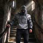 🛡️ Knight Cosplay Hoodie – Medieval Fantasy Streetwear Pullover!