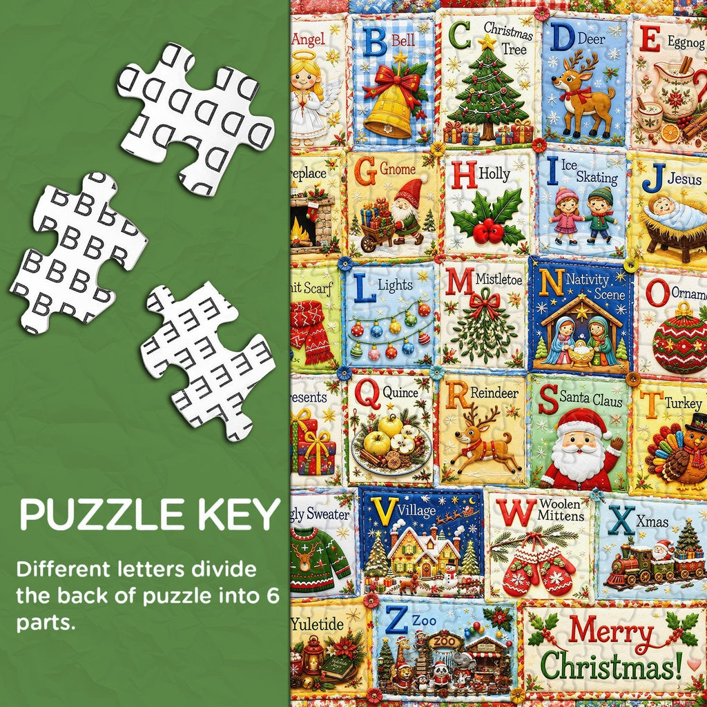 🎅🧵Christmas Letter Collection Jigsaw Puzzle 1000 Piece