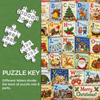 🎅🧵Christmas Letter Collection Jigsaw Puzzle 1000 Piece