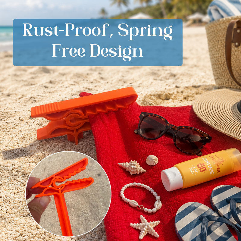🌊🏖️Beach Towel Clips Windproof Towel Holders