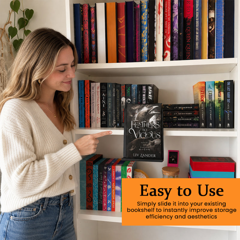 📚Invisible Floating Bookshelf Holder