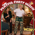 😂 Funny Christmas Illusion Pants – Viral Prank Trousers for Xmas Parties!