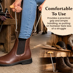 🐎 Convenient Shoe Wear Tool – Less Bending for Seniors & Family