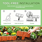 🌱Elegant garden retaining wall
