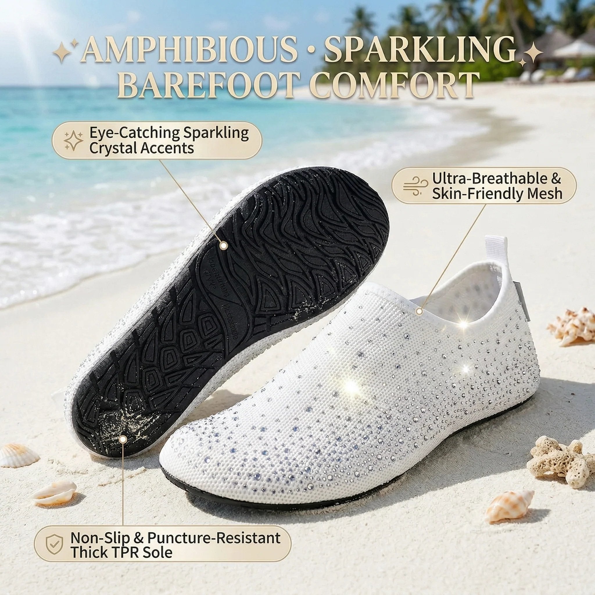 🔥 Female barefoot water boots: a versatile product for beach, swimming, yoga and home