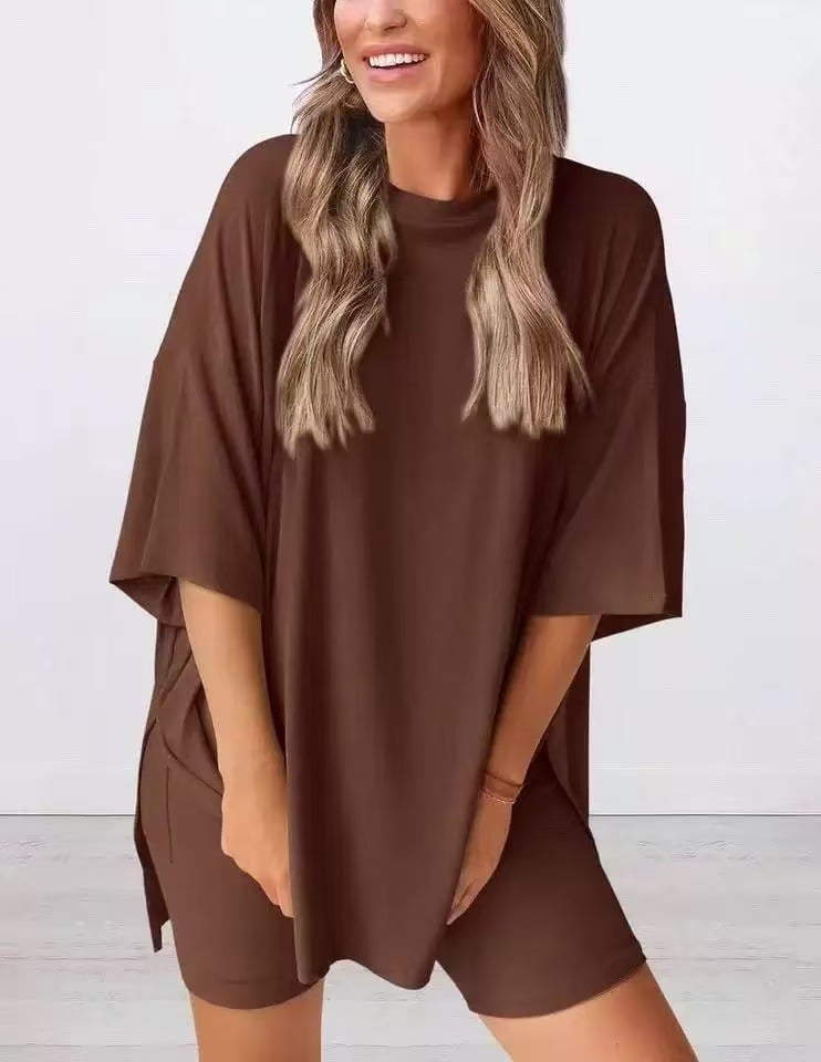 🌸2026 Limited Hot Sale 50% Off🌸 Women's Summer Casual loose Two-piece Set💃