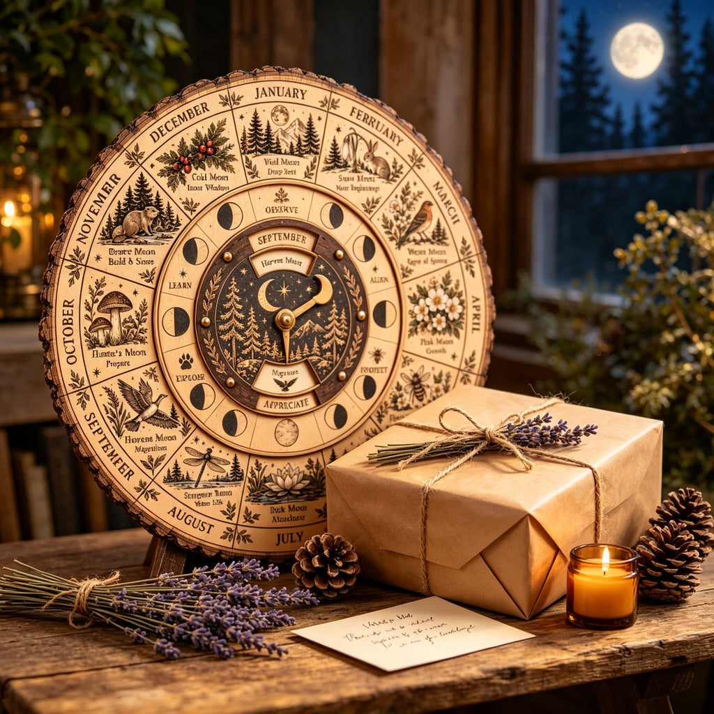 🔥Last Day 49% OFF - 🌙🌲Moon & Nature Observation Wheel🌕