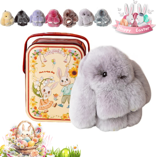 ⏳LAST DAY SPECIAL PRICE: ￡8.99!!🐰Handmade Soft Bunny PomPom Charms