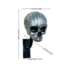 ☠️🏴‍☠️Skull holder for motorcycle helmet and jacket