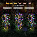 🌈 LIMITED-TIME 50% OFF! ✨ Solar Garden Lights Outdoor Decor 🌙