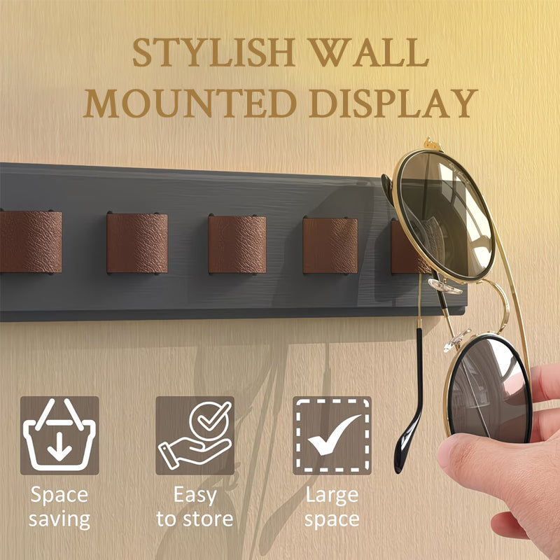 🔥LAST DAY 50% OFF-🕶️ Wooden Sunglasses Wall Holder