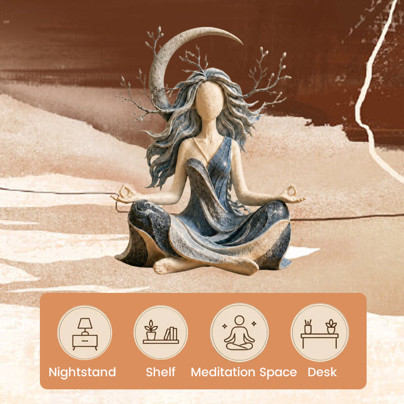 🧘Serenity Growth | Inner Harmony Sculptural Figurine 🌙