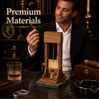 🎩Luxury Desktop Cigar Cutter | Unique Guillotine Style Trimmer