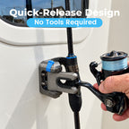 🔧 Universal Quick Release Round Bar Clamp Mount | Multi-Scene Gear Bracket